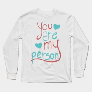 My person Long Sleeve T-Shirt